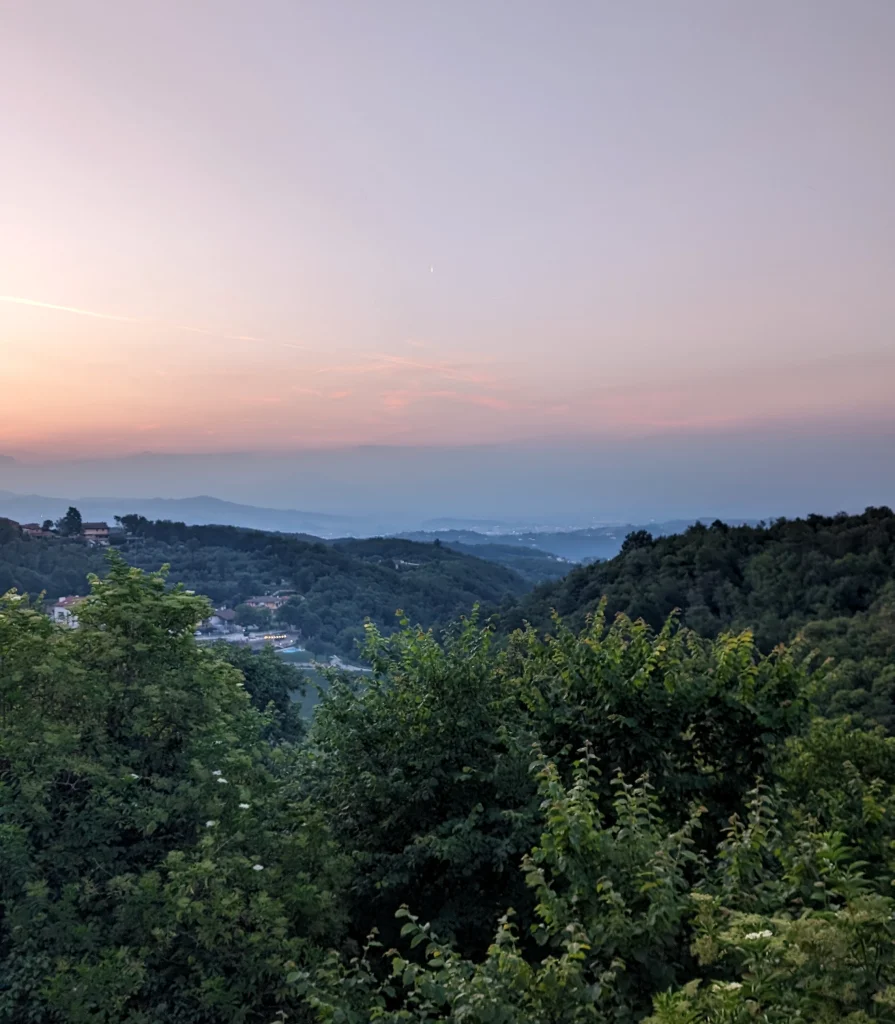 colli berici tramonto