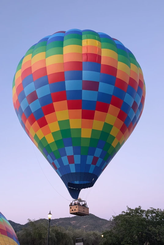 volo in mongolfiera california napa valley