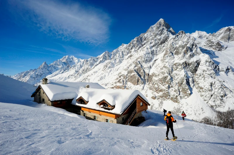 ciaspolata courmayeur