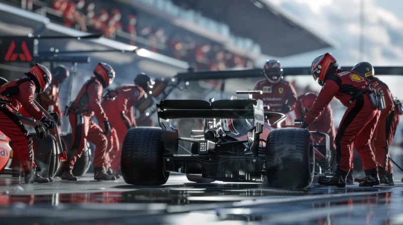 gordon ramsay chef f1 garage