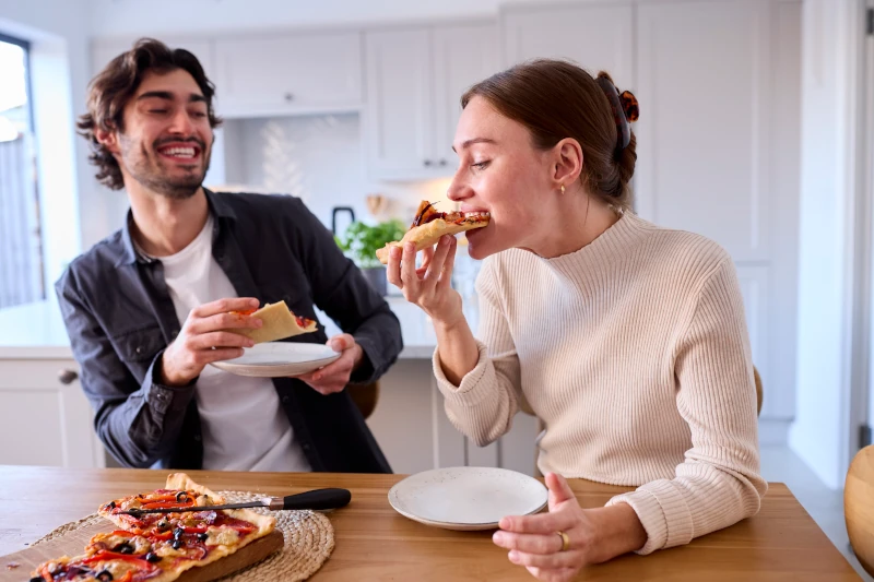 pizza in padella veloce senza forno