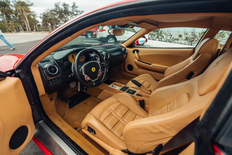 Ferrari F430 rosso corsa ferrari di trump